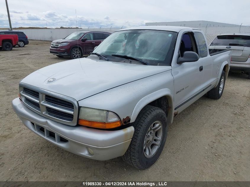 2002 Dodge Dakota VIN: 1B7GL32X32S697639 Lot: 11989330