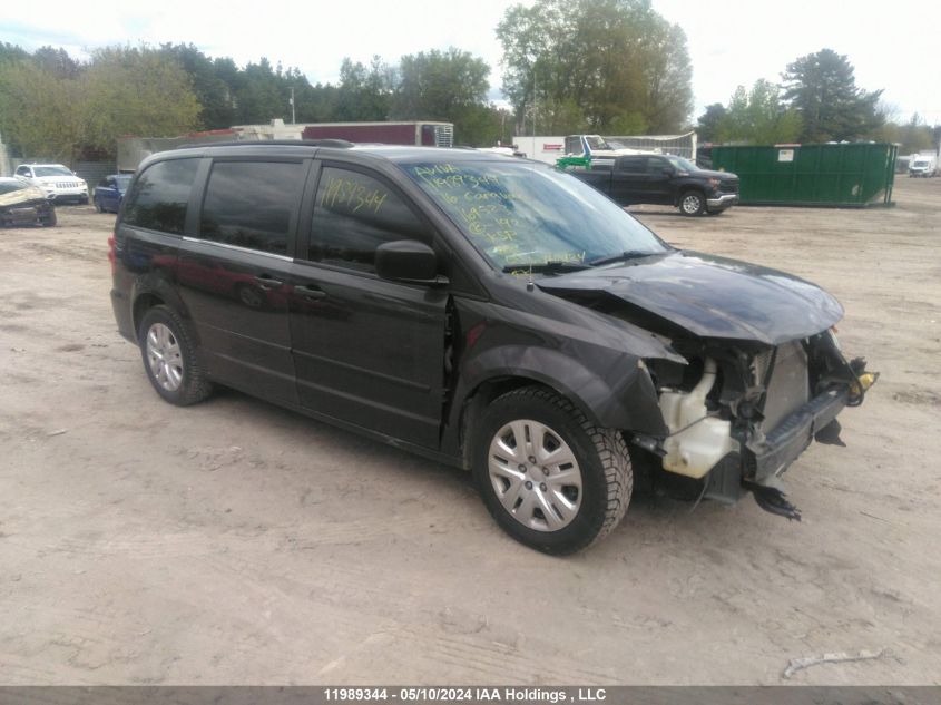 2016 Dodge Grand Caravan Se/Sxt VIN: 2C4RDGBGXGR169523 Lot: 11989344