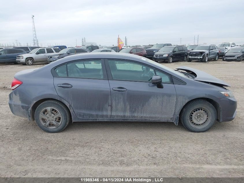 2014 Honda Civic Sedan VIN: 2HGFB2F49EH038857 Lot: 39241586