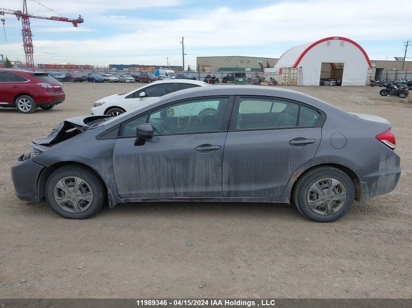 2014 Honda Civic Sedan VIN: 2HGFB2F49EH038857 Lot: 39241586