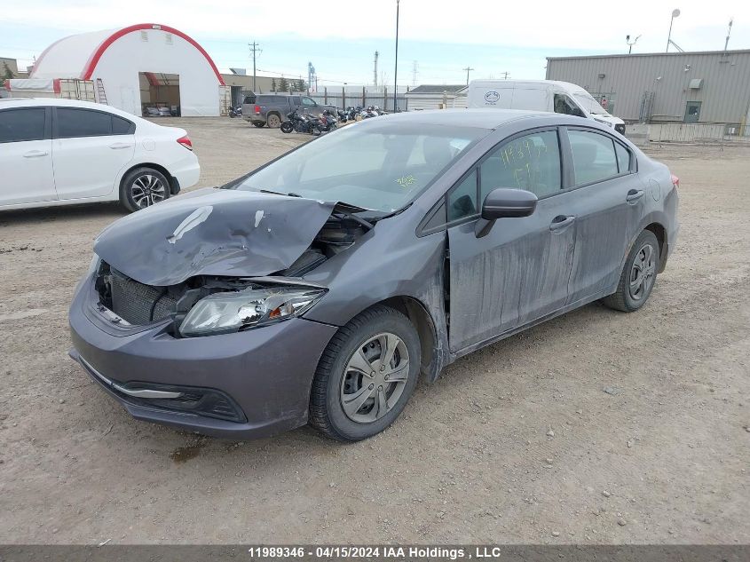 2014 Honda Civic Sedan VIN: 2HGFB2F49EH038857 Lot: 39241586