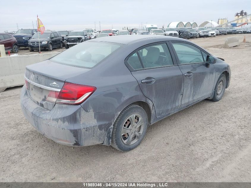2014 Honda Civic Sedan VIN: 2HGFB2F49EH038857 Lot: 39241586