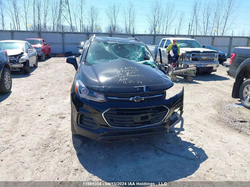 2021 Chevrolet Trax VIN: KL7CJPSM0MB368415 Lot: 11989354