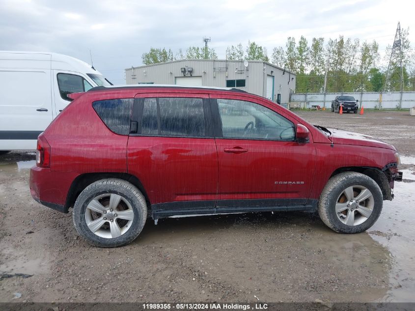 2016 Jeep Compass Sport/North VIN: 1C4NJDAB7GD594017 Lot: 11989355