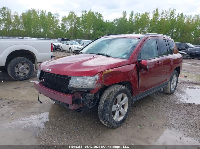 2016 Jeep Compass Sport/North VIN: 1C4NJDAB7GD594017 Lot: 11989355