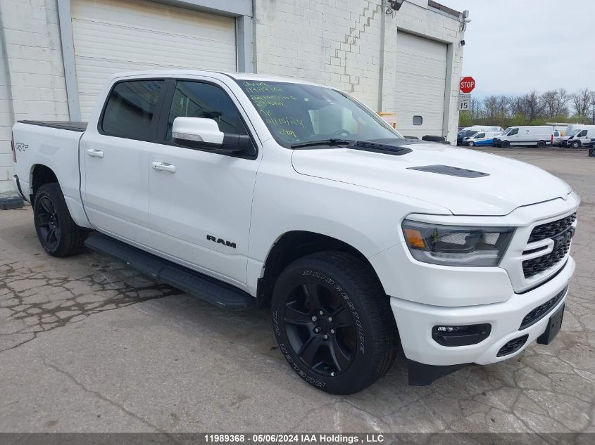 2022 Ram 1500 Sport VIN: 1C6SRFVT4NN299062 Lot: 11989368