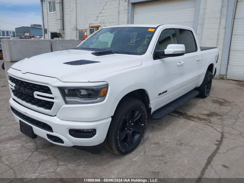 2022 Ram 1500 Sport VIN: 1C6SRFVT4NN299062 Lot: 11989368