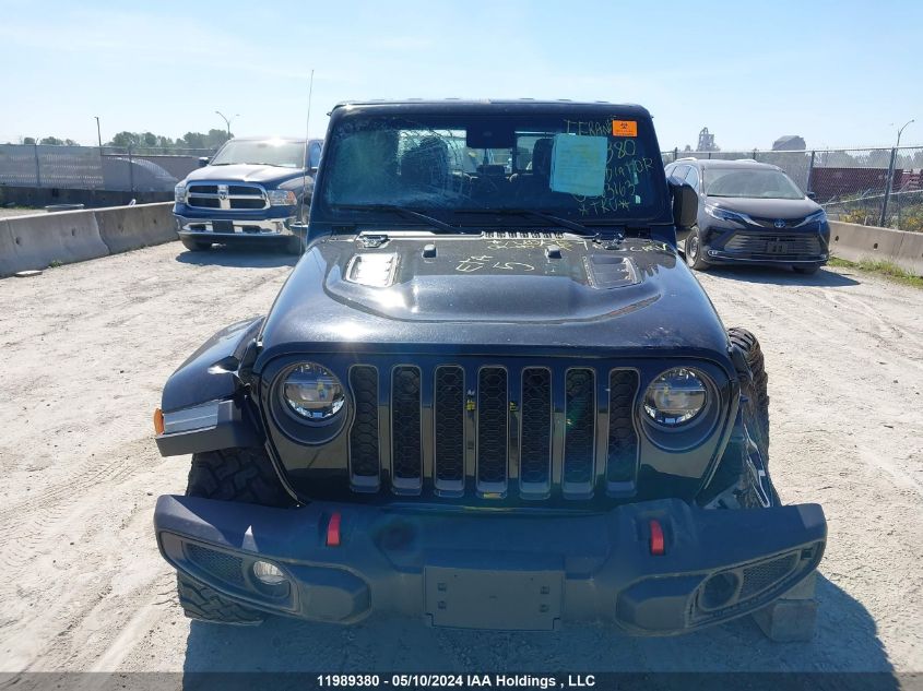 2021 Jeep Gladiator Rubicon VIN: 1C6JJTBM5ML583163 Lot: 11989380