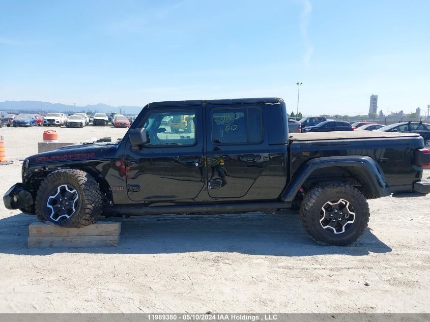 2021 Jeep Gladiator Rubicon VIN: 1C6JJTBM5ML583163 Lot: 11989380