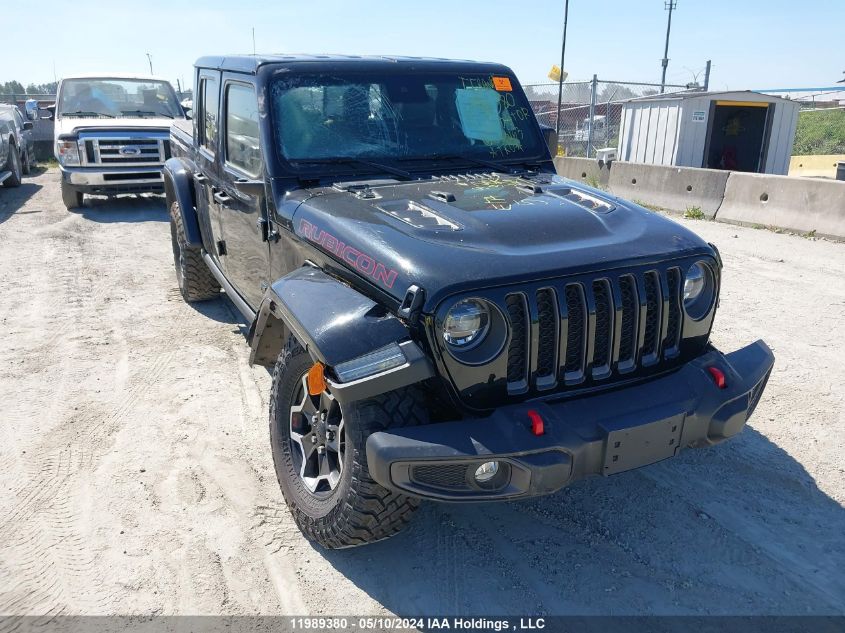 2021 Jeep Gladiator Rubicon VIN: 1C6JJTBM5ML583163 Lot: 11989380