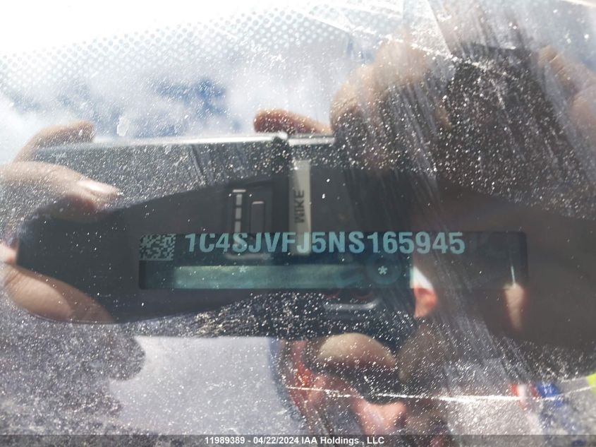 2022 Jeep Grand Wagoneer Series Ii VIN: 1C4SJVFJ5NS165945 Lot: 11989389