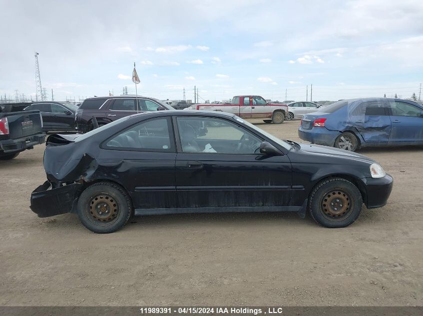 1999 Honda Civic Dx VIN: 1HGEJ6267XL801008 Lot: 11989391