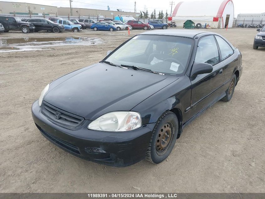 1999 Honda Civic Dx VIN: 1HGEJ6267XL801008 Lot: 11989391