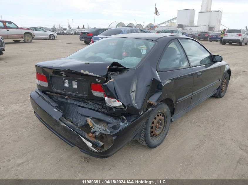 1999 Honda Civic Dx VIN: 1HGEJ6267XL801008 Lot: 11989391