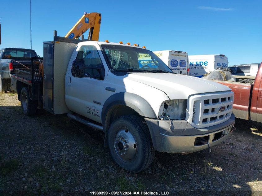 2005 Ford F550 Super Duty VIN: 1FDAF57P55EB14200 Lot: 11989399