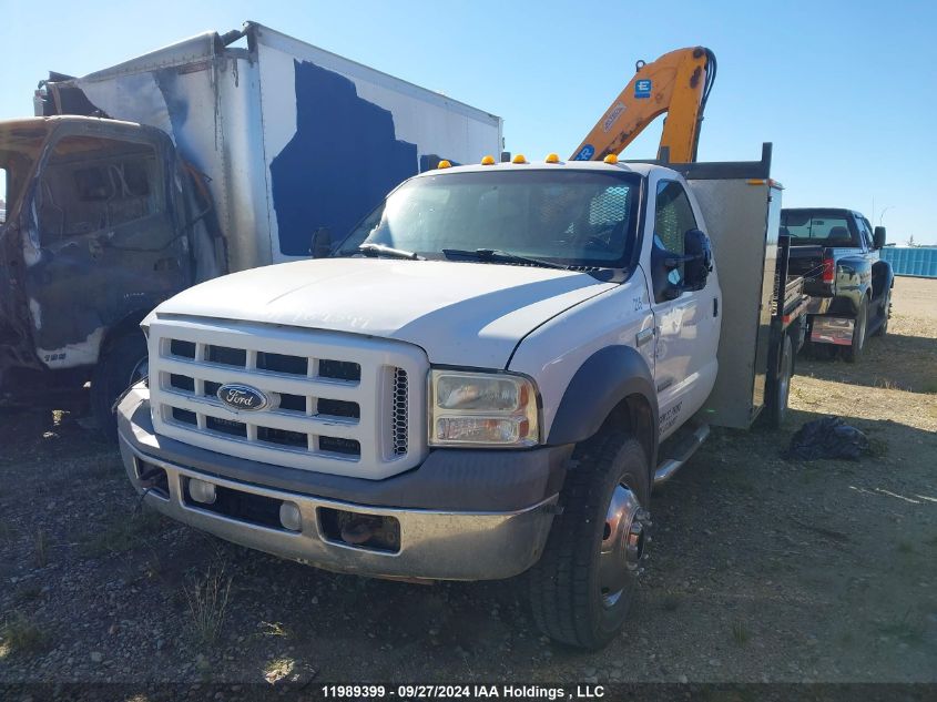 2005 Ford F550 Super Duty VIN: 1FDAF57P55EB14200 Lot: 11989399