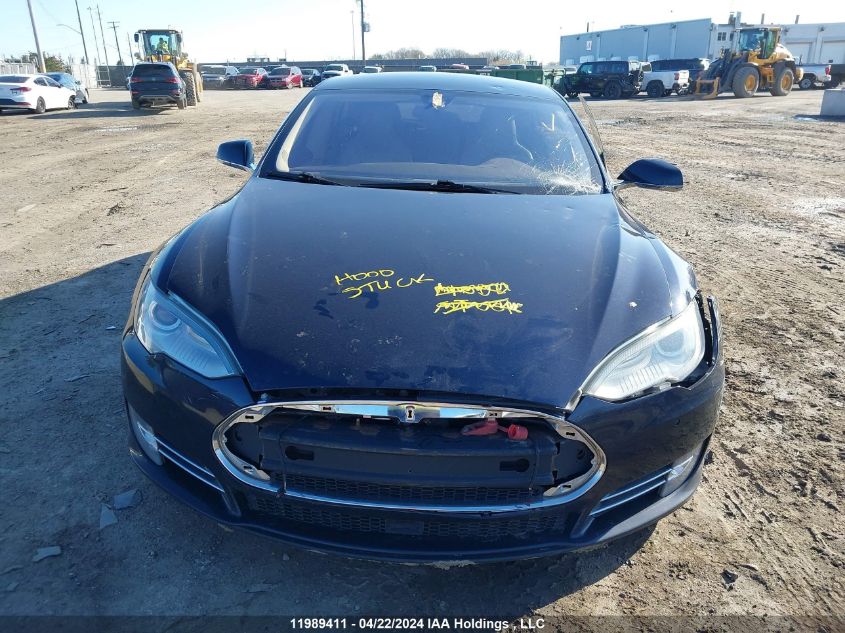 2015 Tesla Model S 60/70/85 VIN: 5YJSA1S11FF080372 Lot: 11989411