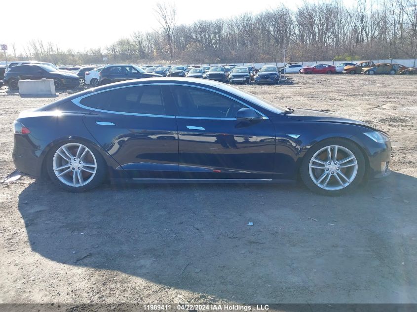 2015 Tesla Model S 60/70/85 VIN: 5YJSA1S11FF080372 Lot: 11989411