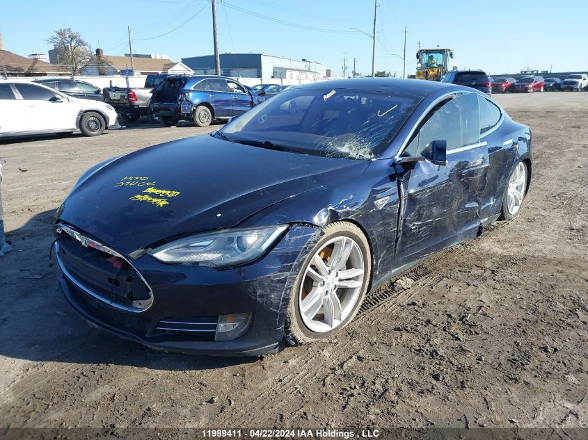 2015 Tesla Model S 60/70/85 VIN: 5YJSA1S11FF080372 Lot: 11989411