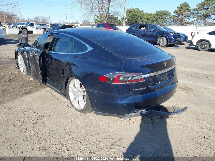 2015 Tesla Model S 60/70/85 VIN: 5YJSA1S11FF080372 Lot: 11989411