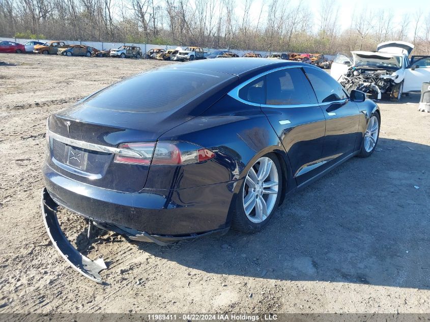 2015 Tesla Model S 60/70/85 VIN: 5YJSA1S11FF080372 Lot: 11989411