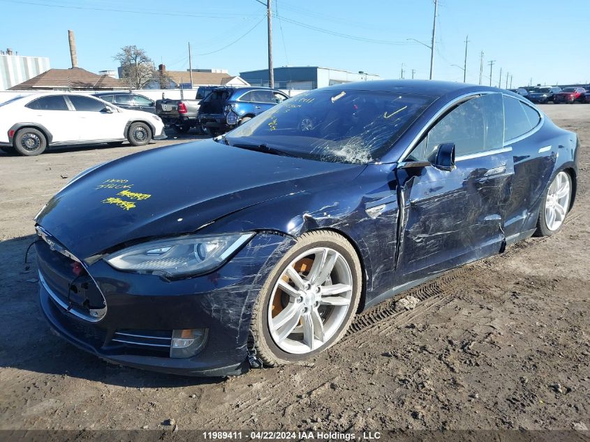 2015 Tesla Model S 60/70/85 VIN: 5YJSA1S11FF080372 Lot: 11989411