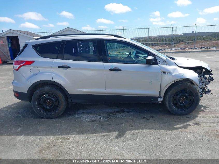 2015 Ford Escape S VIN: 1FMCU0F78FUA01030 Lot: 11989426