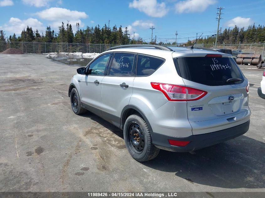 2015 Ford Escape S VIN: 1FMCU0F78FUA01030 Lot: 11989426