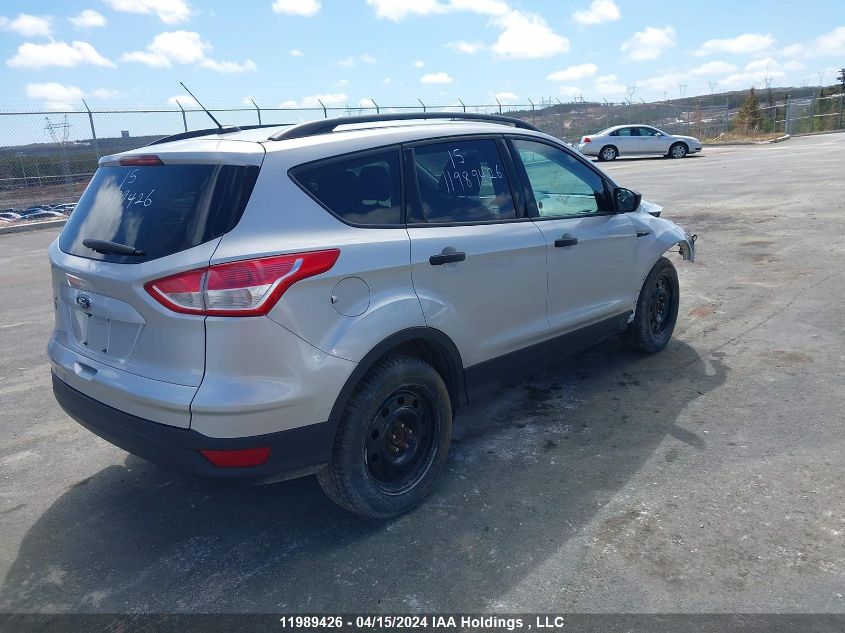 2015 Ford Escape S VIN: 1FMCU0F78FUA01030 Lot: 11989426