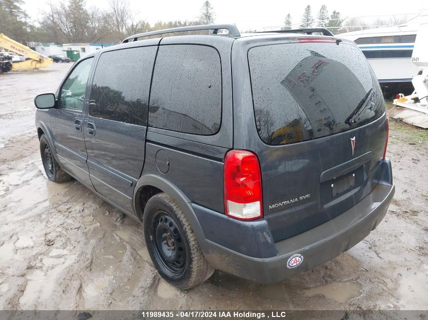 2009 Pontiac Montana Sv6 VIN: 1GMDU03149D116314 Lot: 11989435