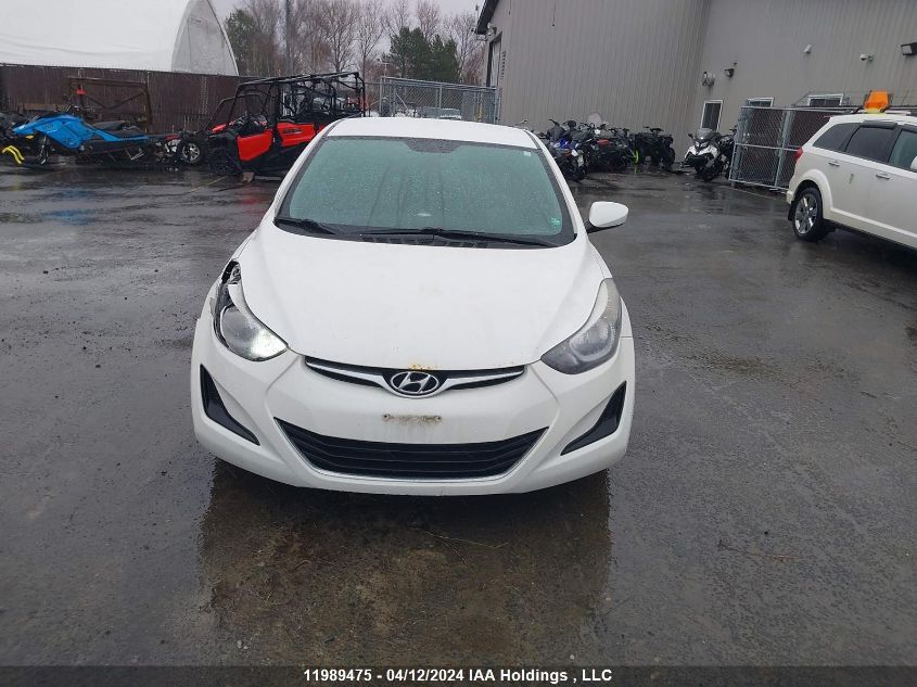 2014 Hyundai Elantra Se/Sport/Limited VIN: 5NPDH4AE3EH529447 Lot: 11989475