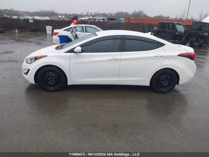 2014 Hyundai Elantra Se/Sport/Limited VIN: 5NPDH4AE3EH529447 Lot: 11989475