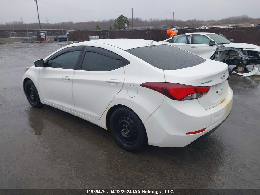 2014 Hyundai Elantra Se/Sport/Limited VIN: 5NPDH4AE3EH529447 Lot: 11989475