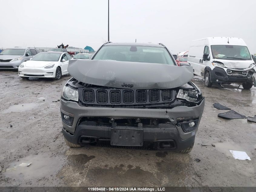 2019 Jeep Compass Sport VIN: 3C4NJDAB5KT675486 Lot: 11989488