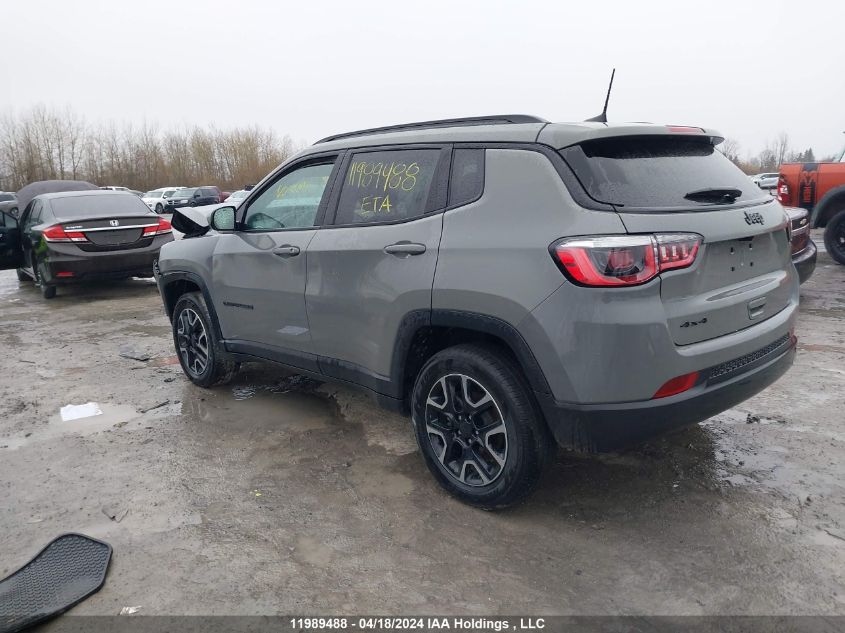 2019 Jeep Compass Sport VIN: 3C4NJDAB5KT675486 Lot: 11989488