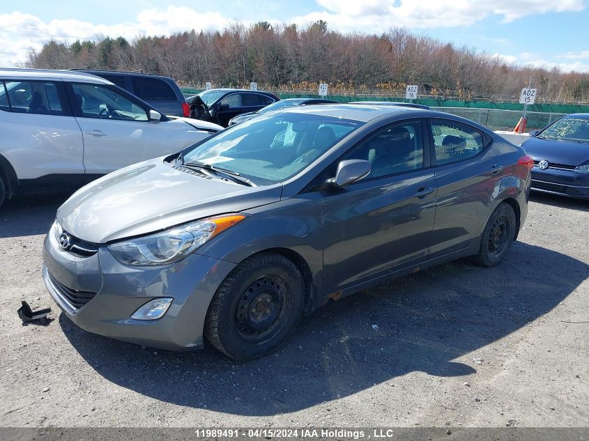 2013 Hyundai Elantra Gls/Limited VIN: 5NPDH4AE7DH157464 Lot: 11989491