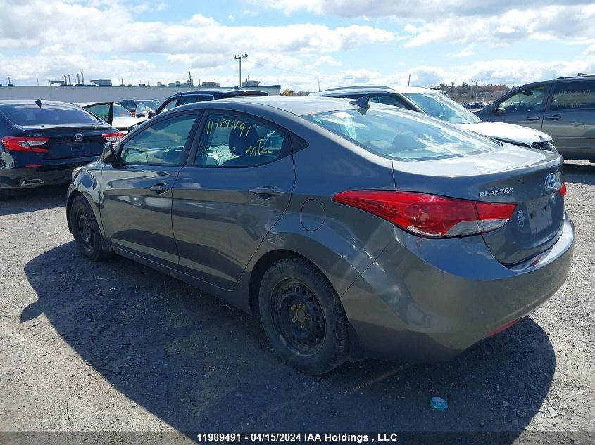 2013 Hyundai Elantra Gls/Limited VIN: 5NPDH4AE7DH157464 Lot: 11989491