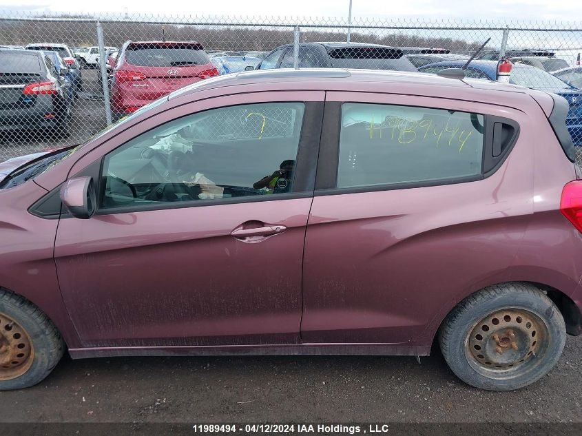 2019 Chevrolet Spark VIN: KL8CD6SA5KC734766 Lot: 11989494