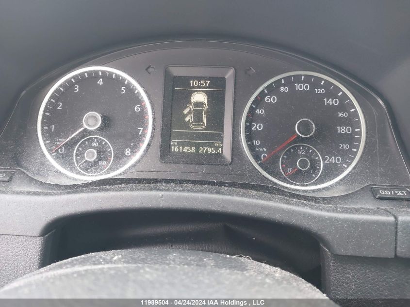 2014 Volkswagen Tiguan VIN: WVGJV3AX0EW506317 Lot: 11989504