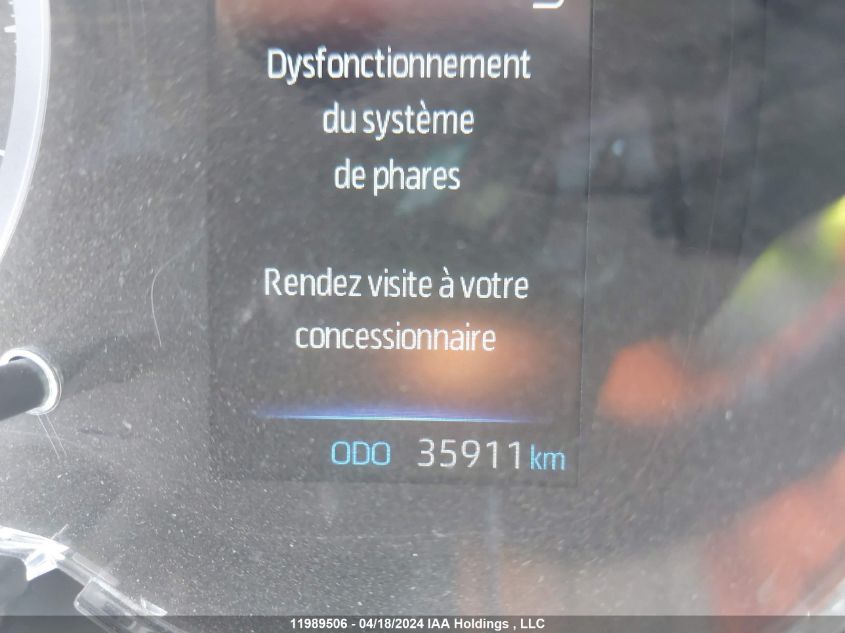 2022 Toyota Corolla Cross Le VIN: 7MUCAABGXNV014945 Lot: 11989506