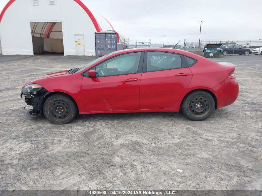 2014 Dodge Dart Sxt VIN: 1C3CDFBB9ED773279 Lot: 11989508