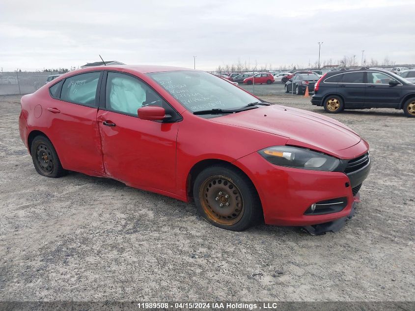 2014 Dodge Dart Sxt VIN: 1C3CDFBB9ED773279 Lot: 11989508