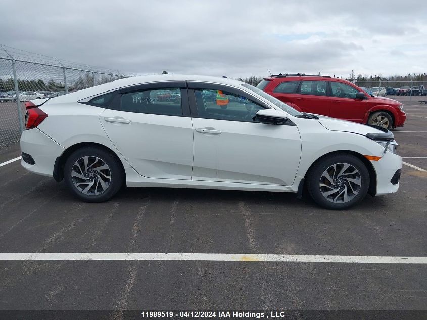 2018 Honda Civic Lx VIN: 2HGFC2F65JH017108 Lot: 11989519