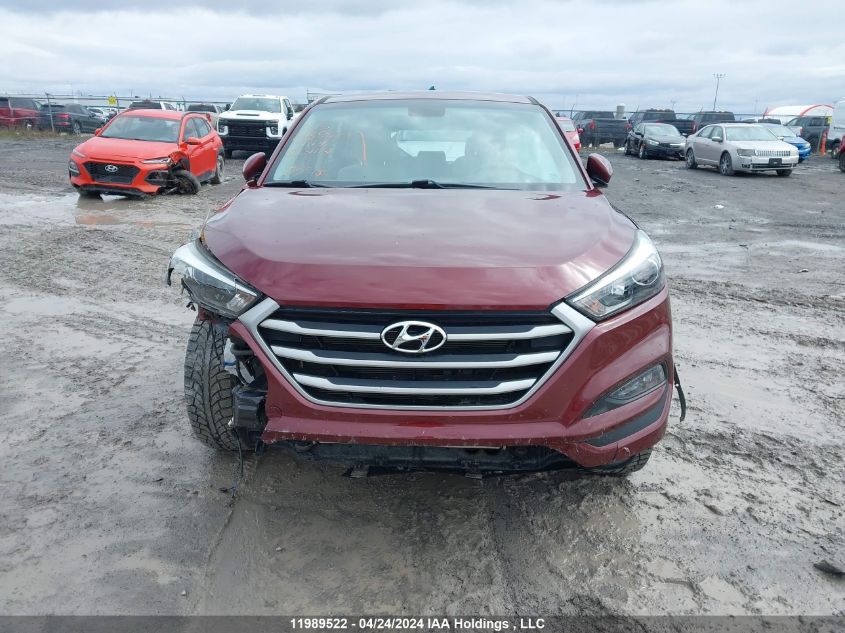 2017 Hyundai Tucson VIN: KM8J23A41HU524114 Lot: 11989522