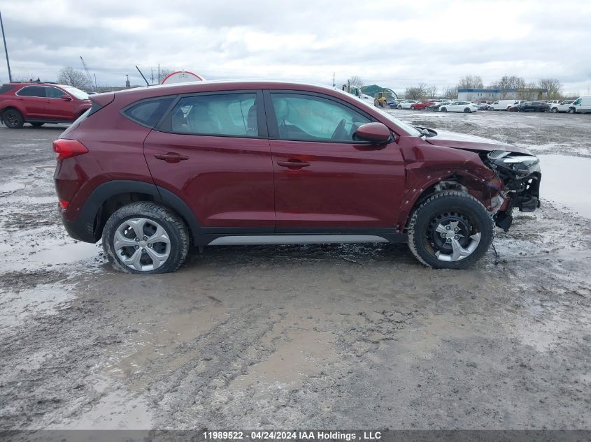 2017 Hyundai Tucson VIN: KM8J23A41HU524114 Lot: 11989522