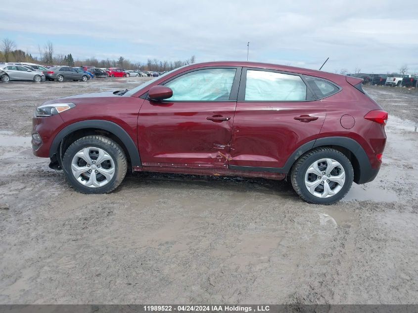 2017 Hyundai Tucson VIN: KM8J23A41HU524114 Lot: 11989522