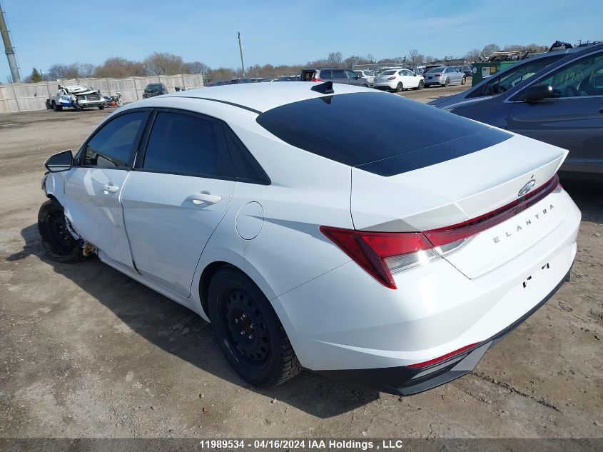 2022 Hyundai Elantra Preferred Ivt VIN: KMHLM4AG5NU215843 Lot: 11989534