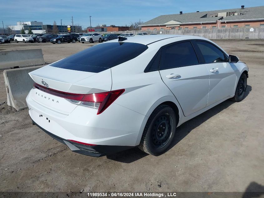 2022 Hyundai Elantra Preferred Ivt VIN: KMHLM4AG5NU215843 Lot: 11989534