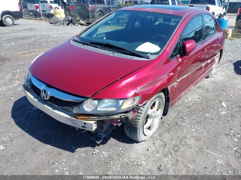 2009 Honda Civic VIN: 2HGFA16689H022766 Lot: 11989538