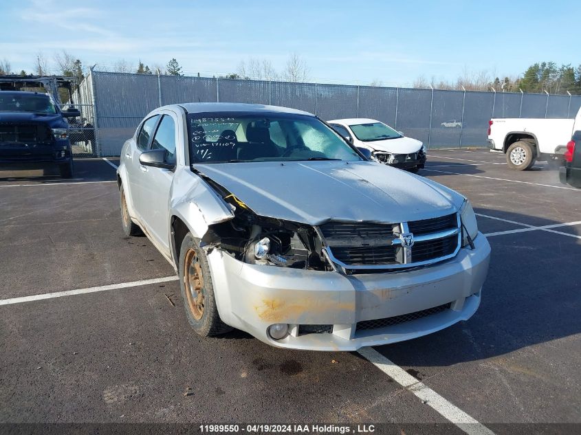 2010 Dodge Avenger Sxt VIN: 1B3CC5FB8AN171109 Lot: 11989550